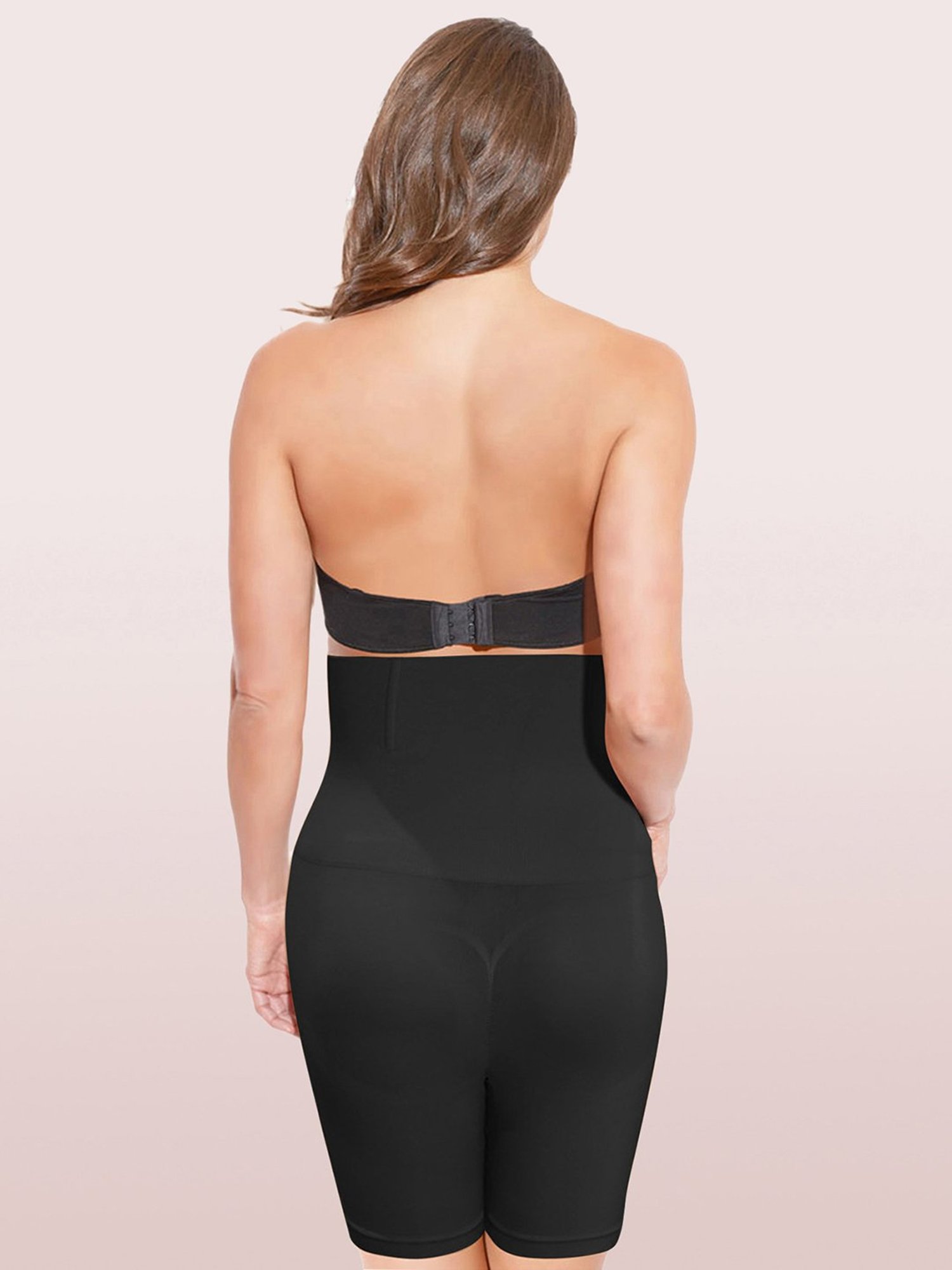 Enamor Black Tummy And Thigh Shaper