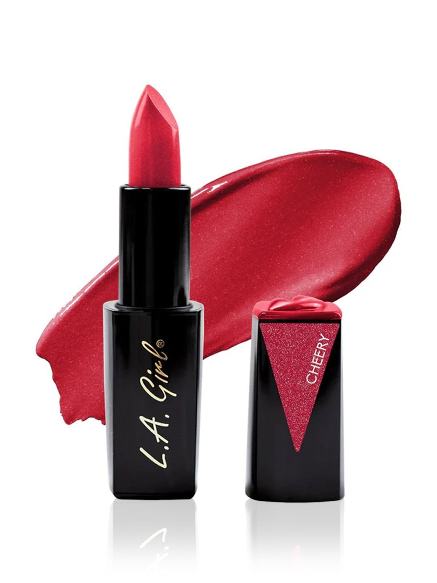L.A. Girl Lip Attraction Lipstick Cheery - 3.2 gm
