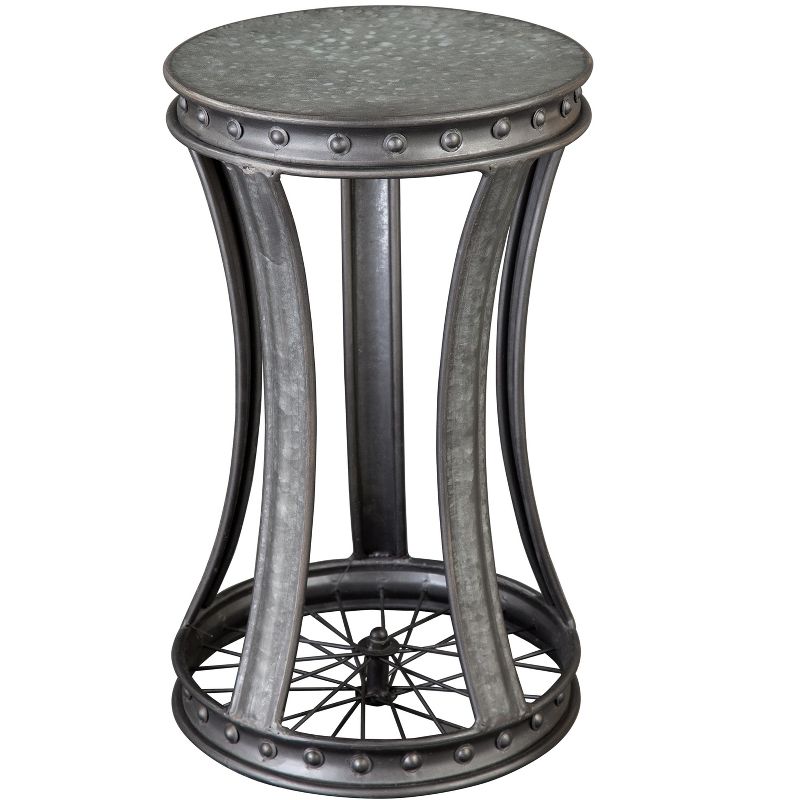 Set of 3 Glam Mirrored Accent Tables Gold - Olivia & May