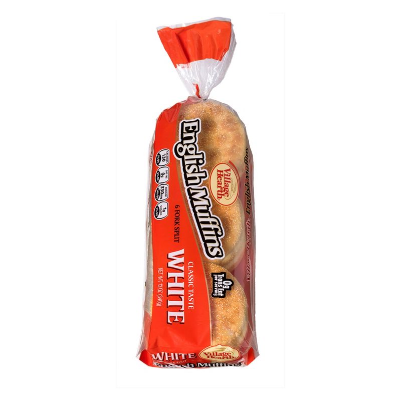 Village Hearth English Muffins - 6ct/12oz