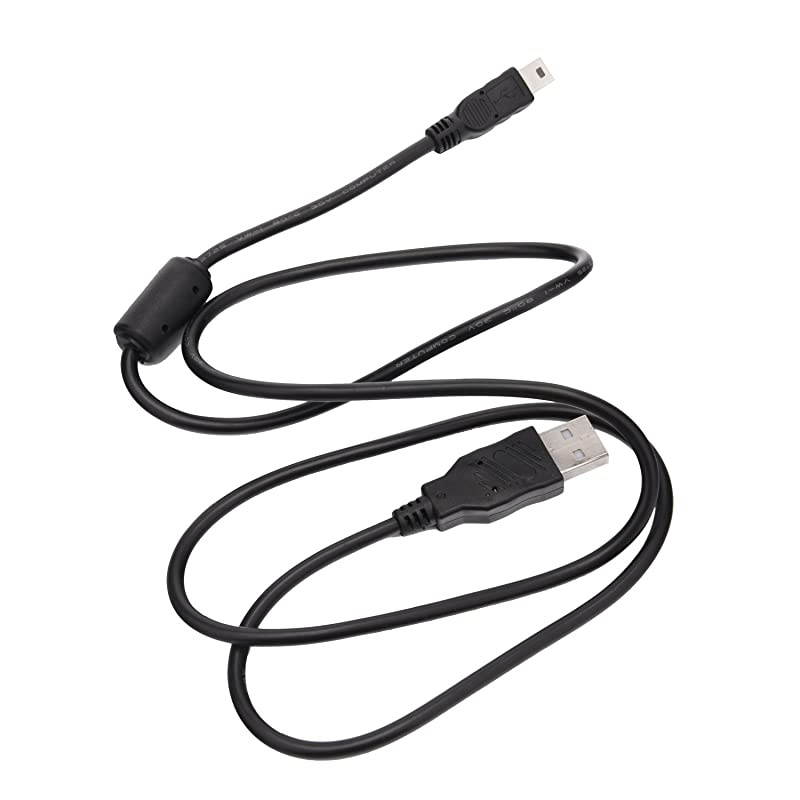 USB Cable Computer Data Cord Compatible with Canon Powershot ELPH 180 Digital Camera