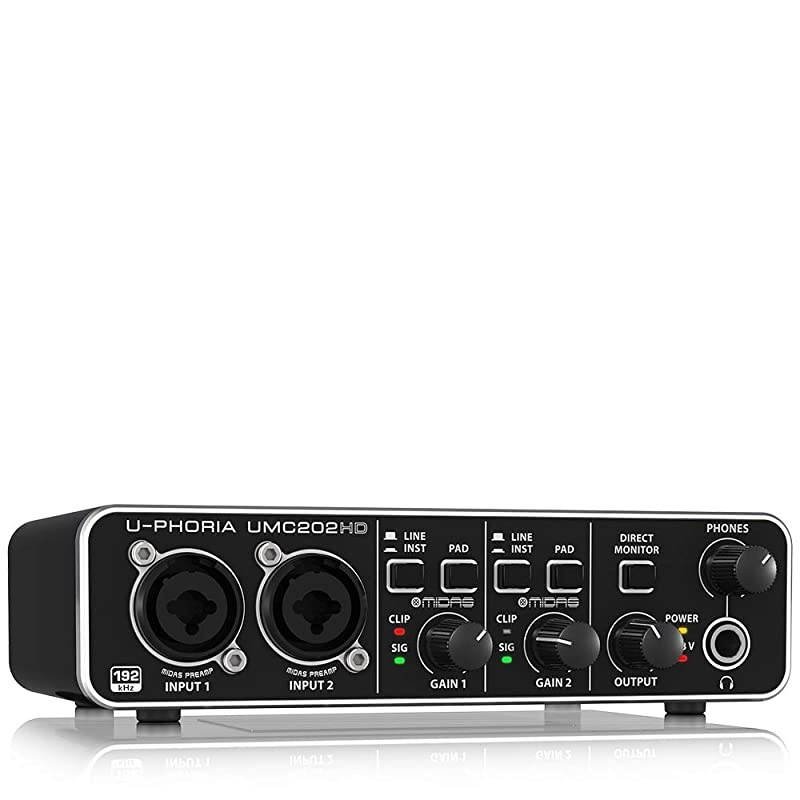 U-Phoria UMC202HD, 2-Channel
