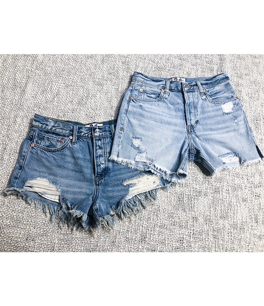 Cloth & Stone Button Side Coordinating Shorts
