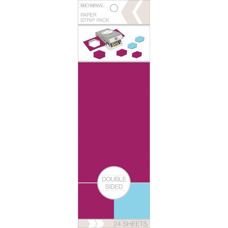 K&Company 24pg Double Sided Paper Strip