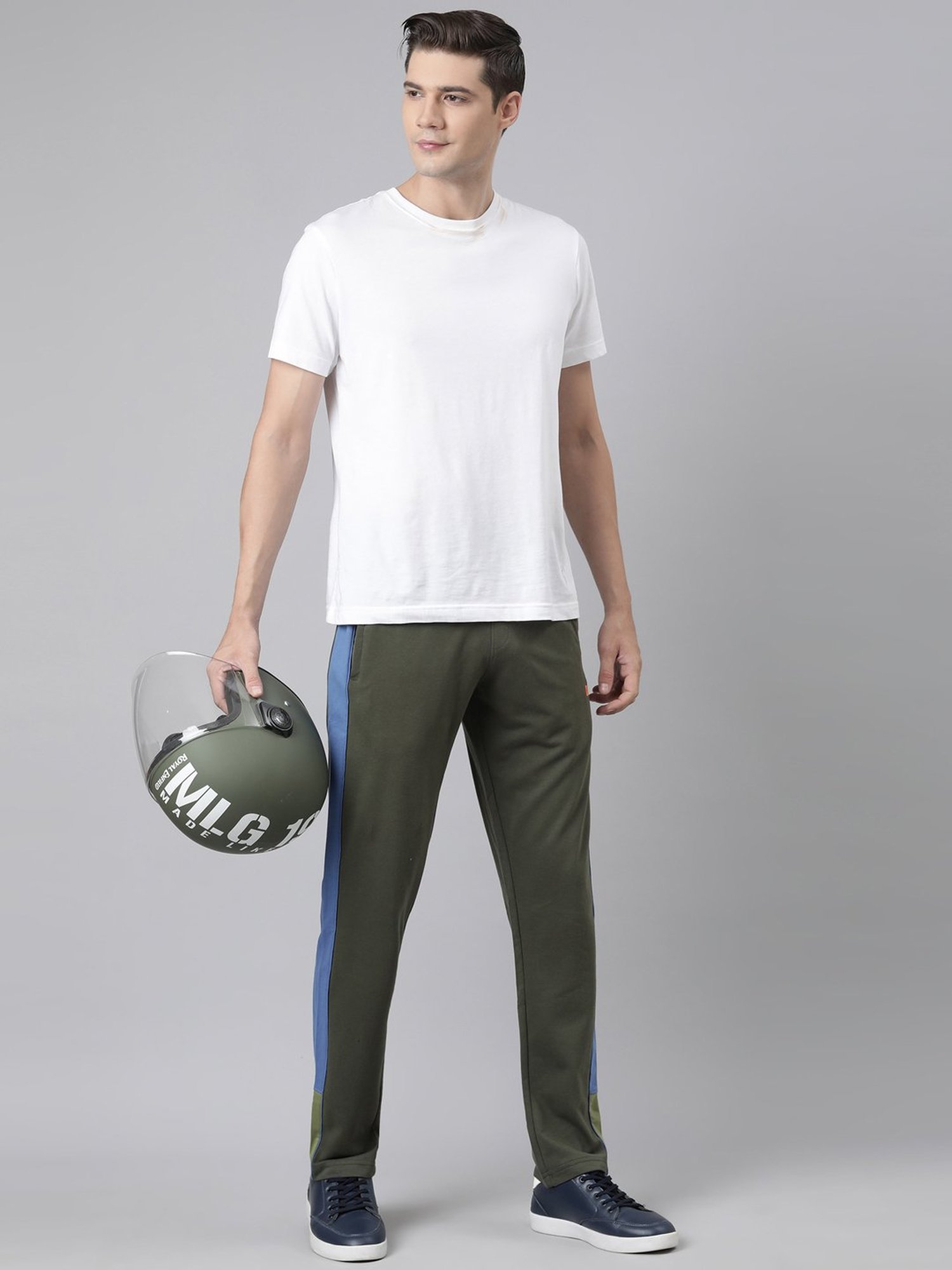 Dixcy Scott Originals Dark Green Regular Fit Trackpants