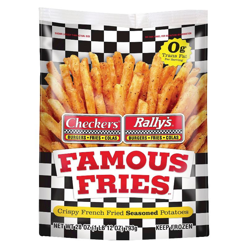Checker's Crispy Frozen Seasoned Fries - 28oz