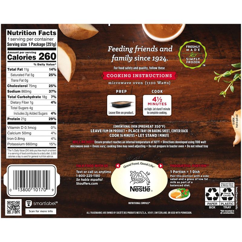 Stouffer's Frozen Baked Chicken - 8.75oz