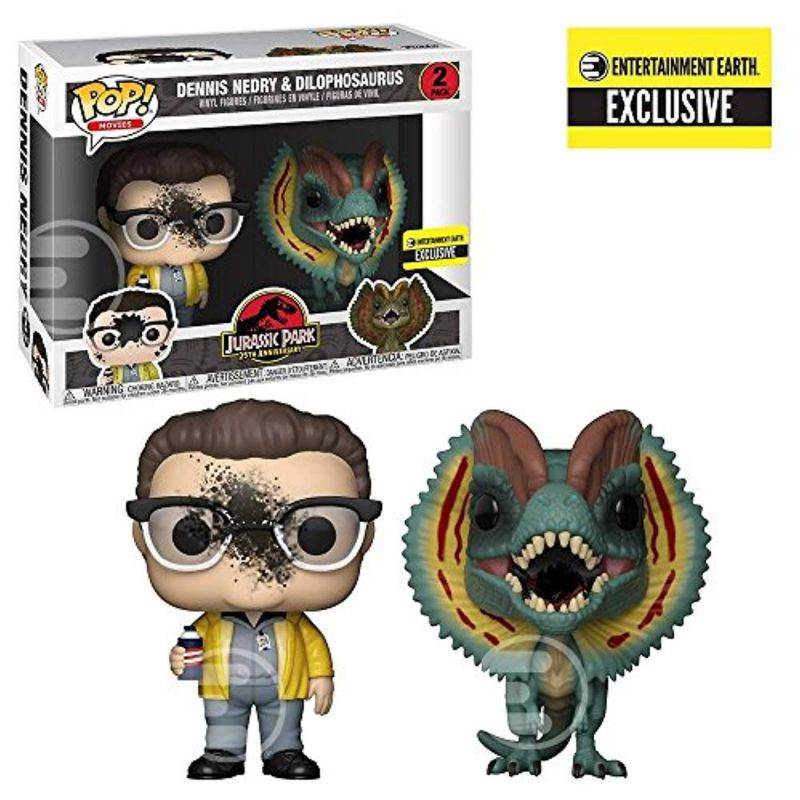 Funko,  JP Dennis and Dilophosaurus Pop Vinyl Figure