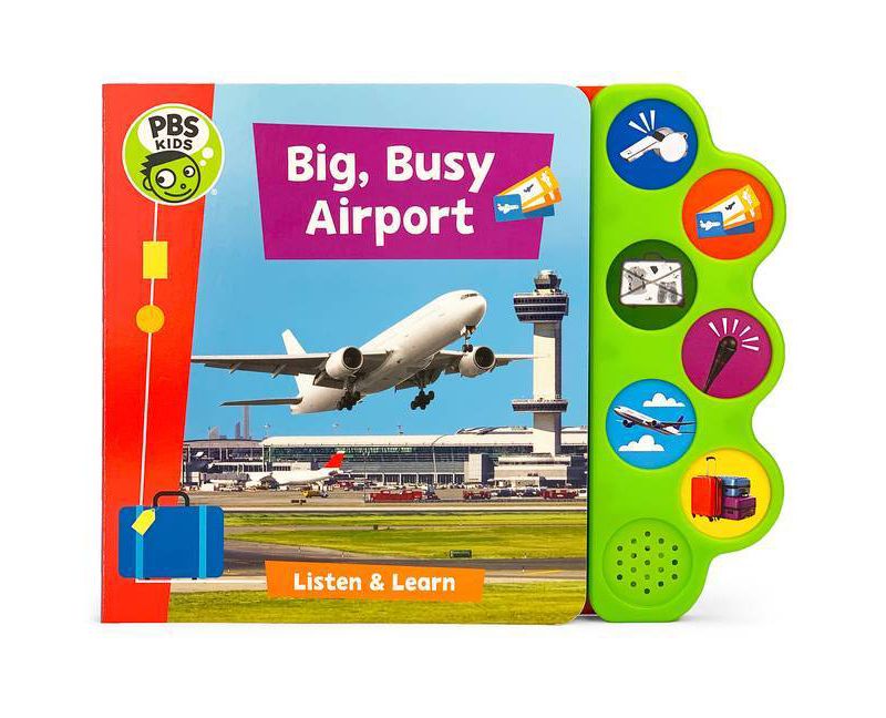 Big, Busy Airport - by Jaye Garnett (Board Book)
