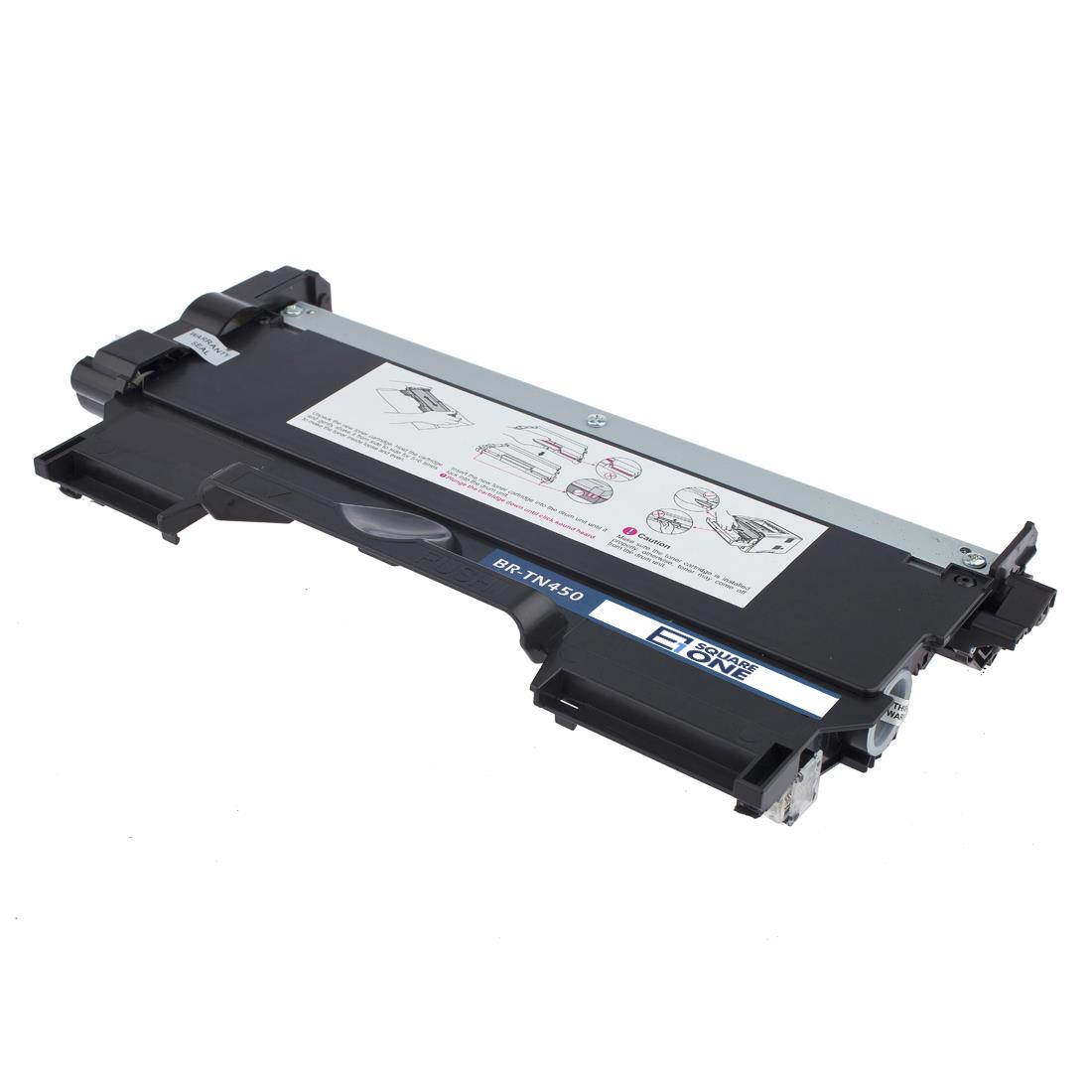 eSquareOne Compatible High Yield Toner Cartridge Replacement for Brother TN420 TN450 (Black, 3-Pack)