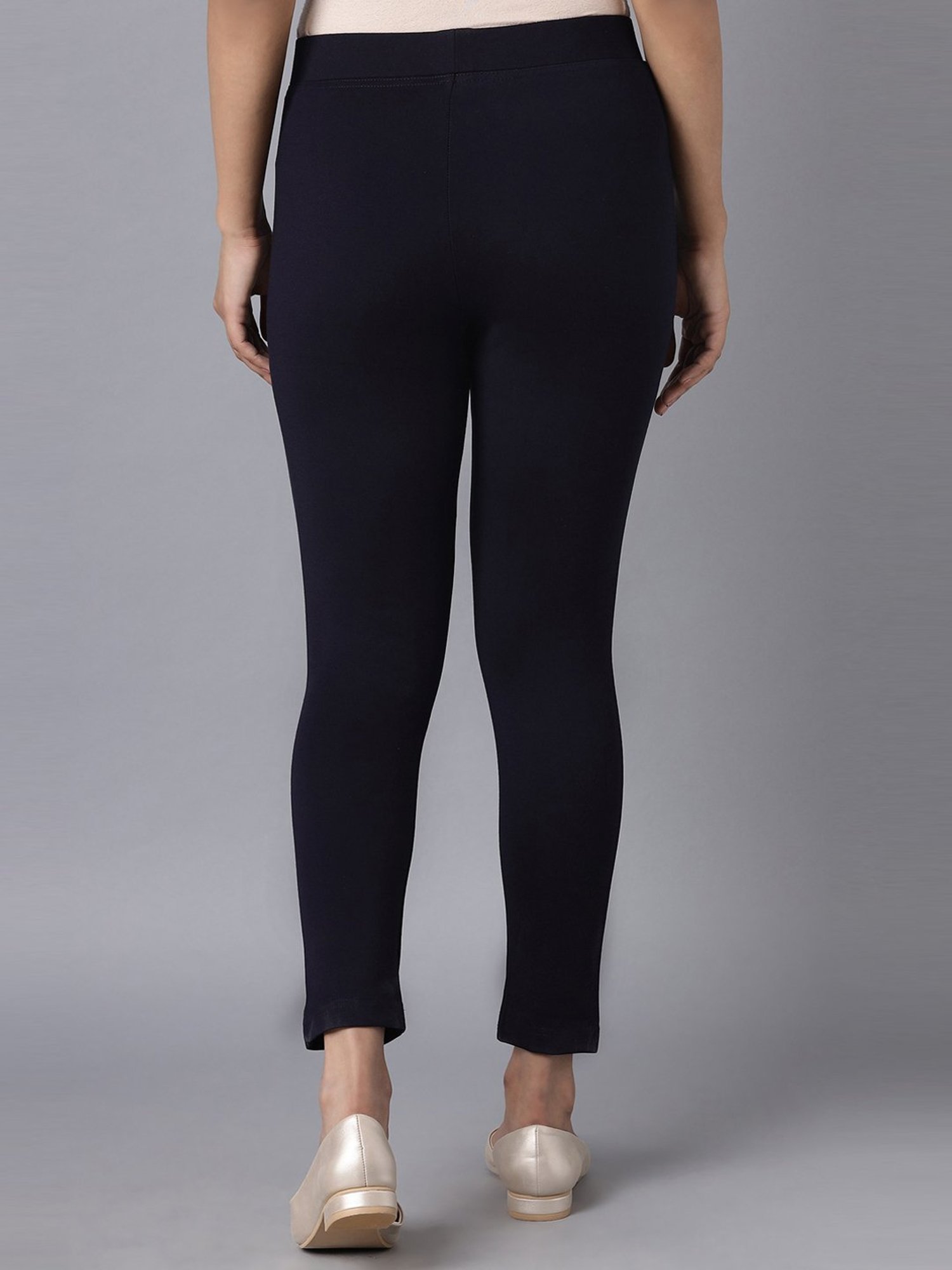 Elleven Navy Plain Pants