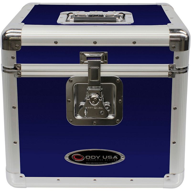 Odyssey KLP2BLU Stackable Record Utility Case for 12" Vinyl Records and LPs