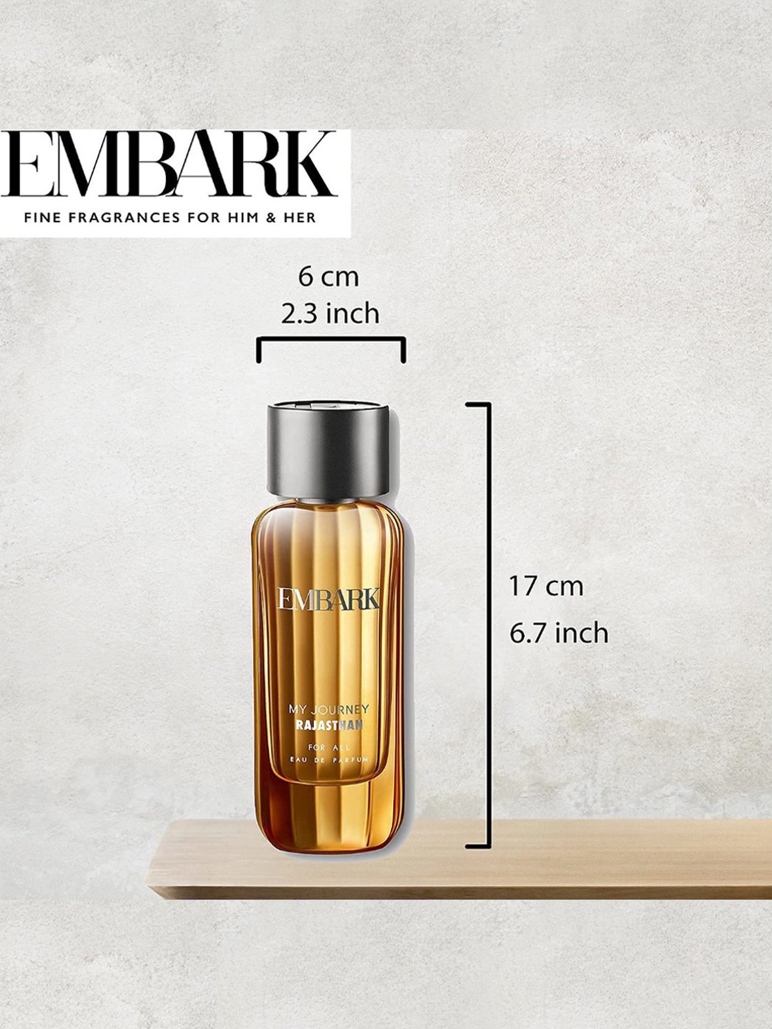 Embark My Journey Rajasthan Eau de Parfum - 100 ml
