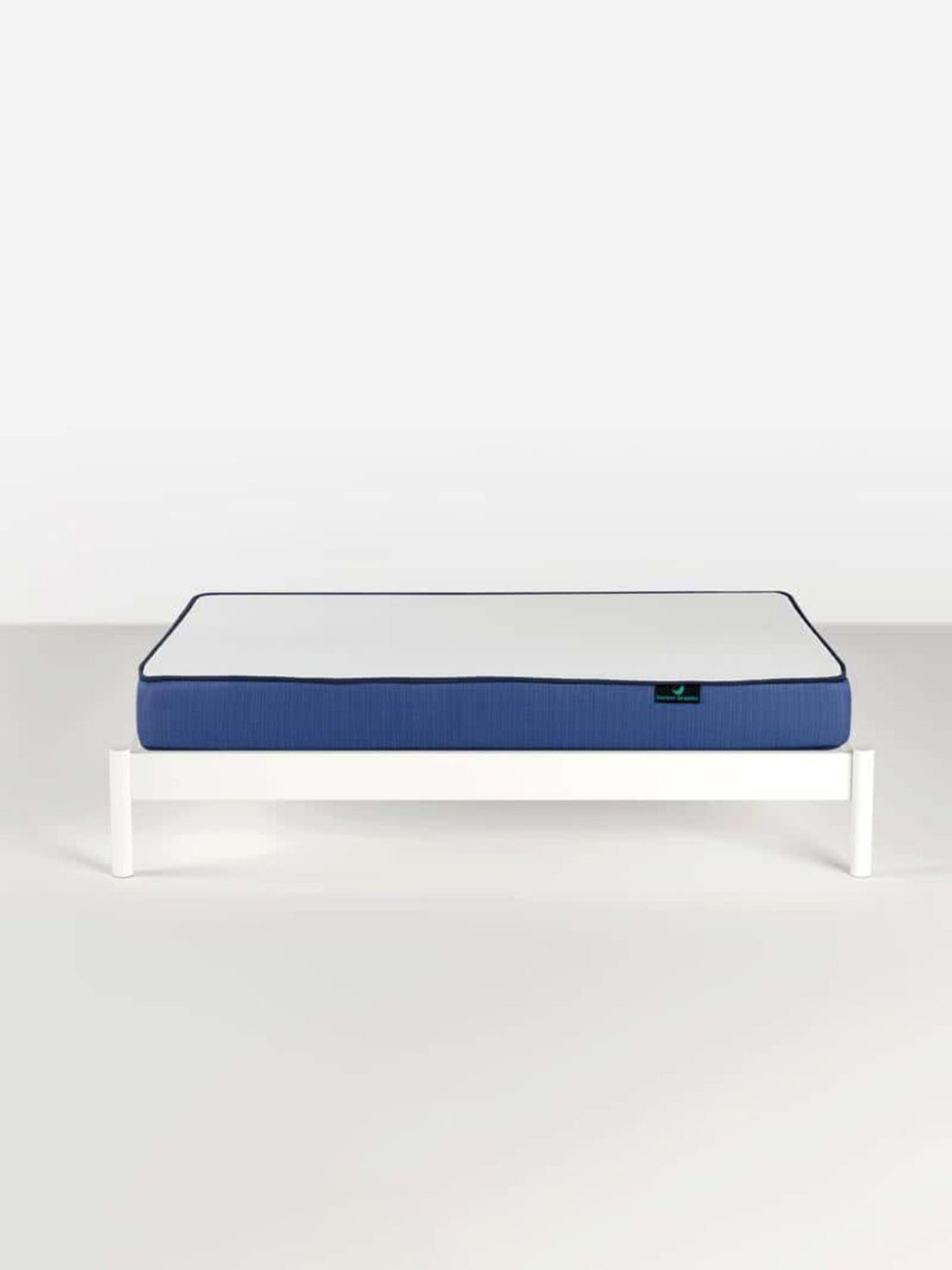 Doctor Dreams by Nilkamal Plus White & Blue Memory Foam Orthopaedic Single Mattress