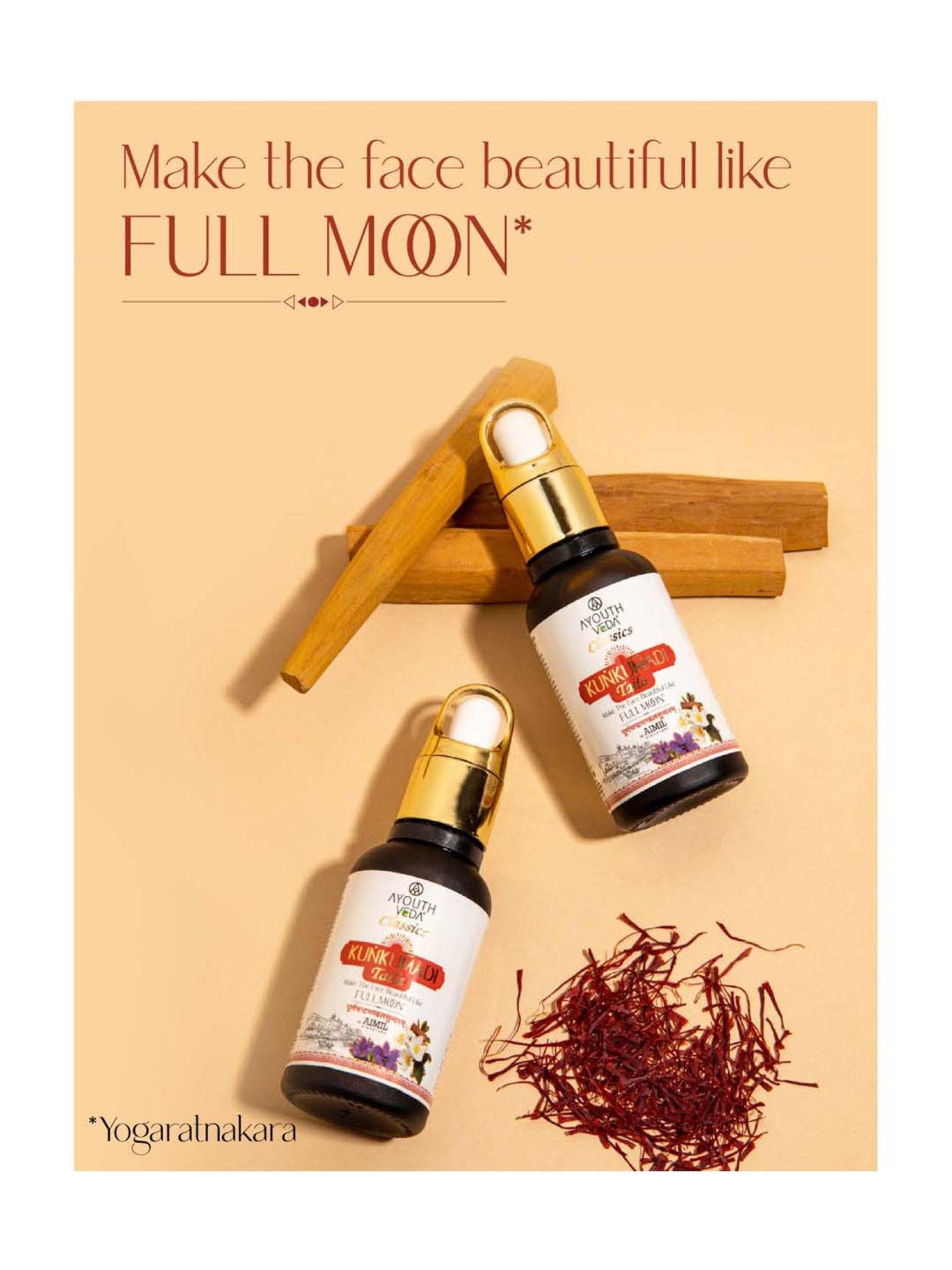 AyouthVeda Kunkumadi Taila - 30 ml