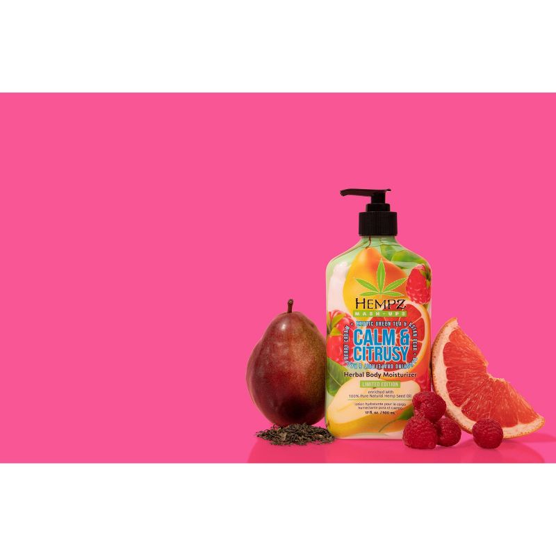 Hempz Limited Edition Calm and Citrusy Herbal Body Moisturizer - 17oz
