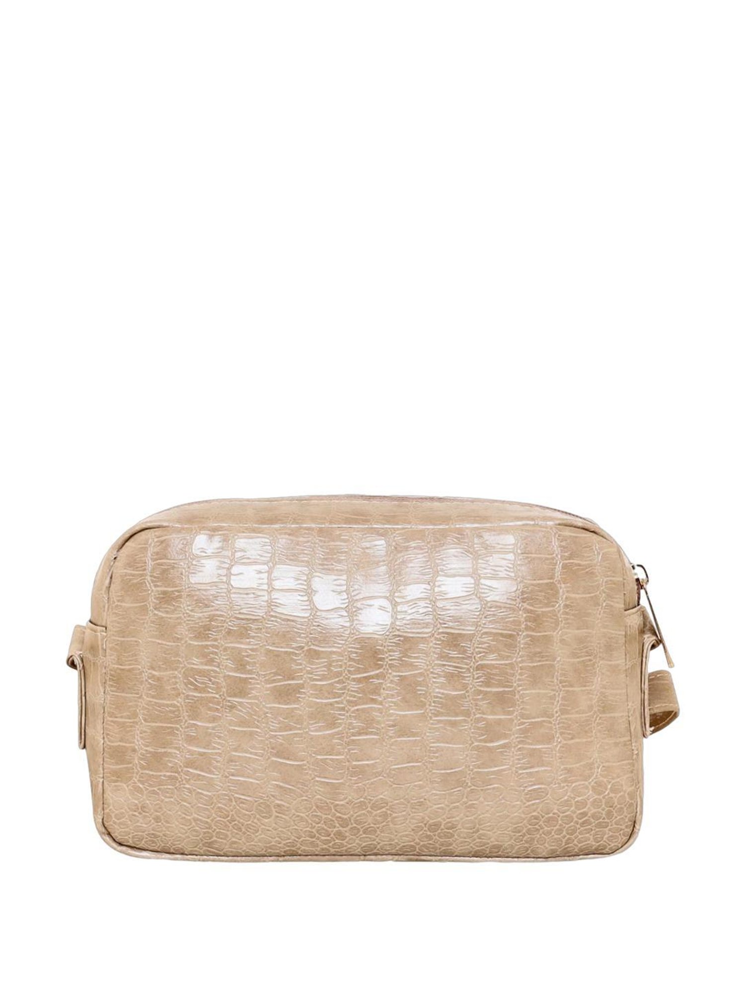 Pierre Cardin Beige Textured Sling Handbag