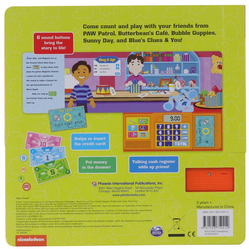 Paw Patrol and Friends Read and Play Cash Register Sound Book (Board Book)