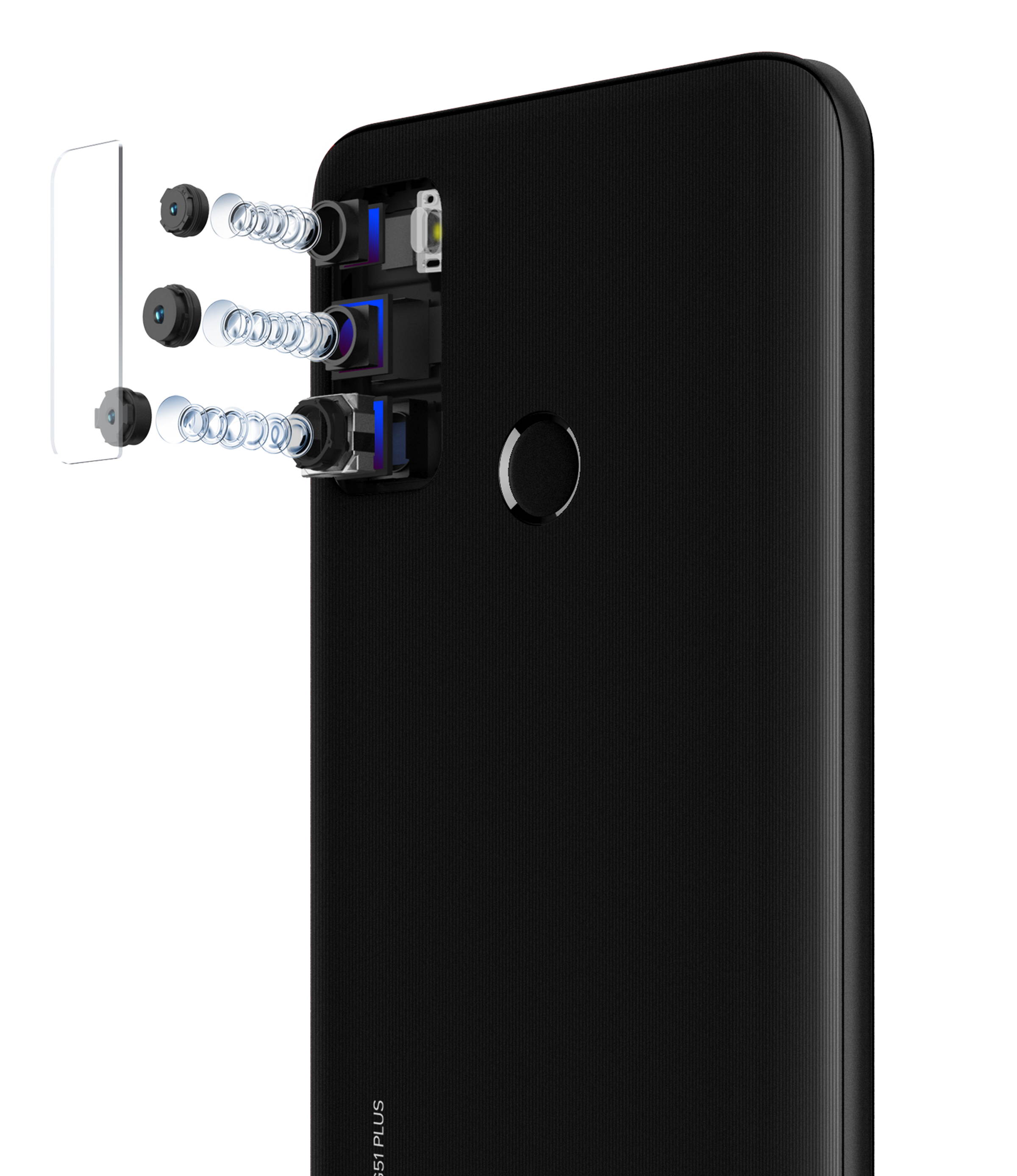 BLU G51 Plus G0510WW 64GB GSM Unlocked Android Smartphone - Black