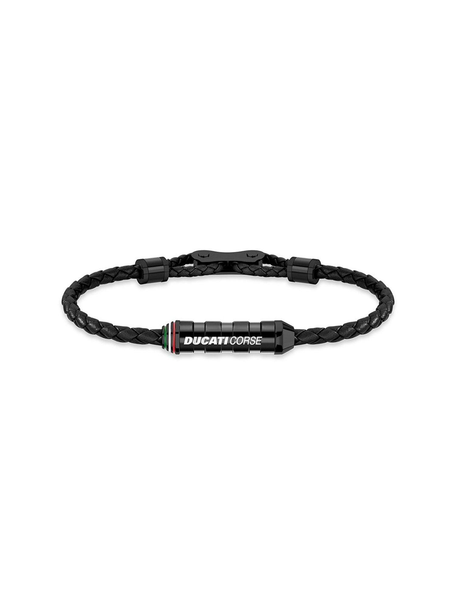Ducati Corse Black Casual Bracelet for Men