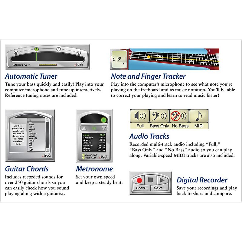 eMedia Bass Method 1 CD-ROM Version 2.0