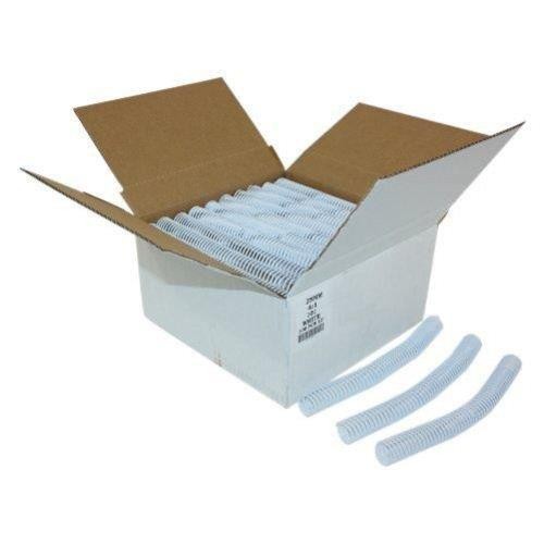 25mm White 4:1 Pitch Spiral Binding Coil - 100pk MyBinding P101-25-12 White