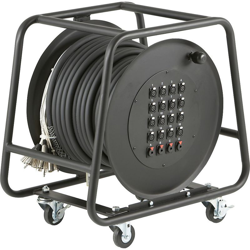 Rapco Horizon 16-Channel/4-Return Snake Reel 100 ft.