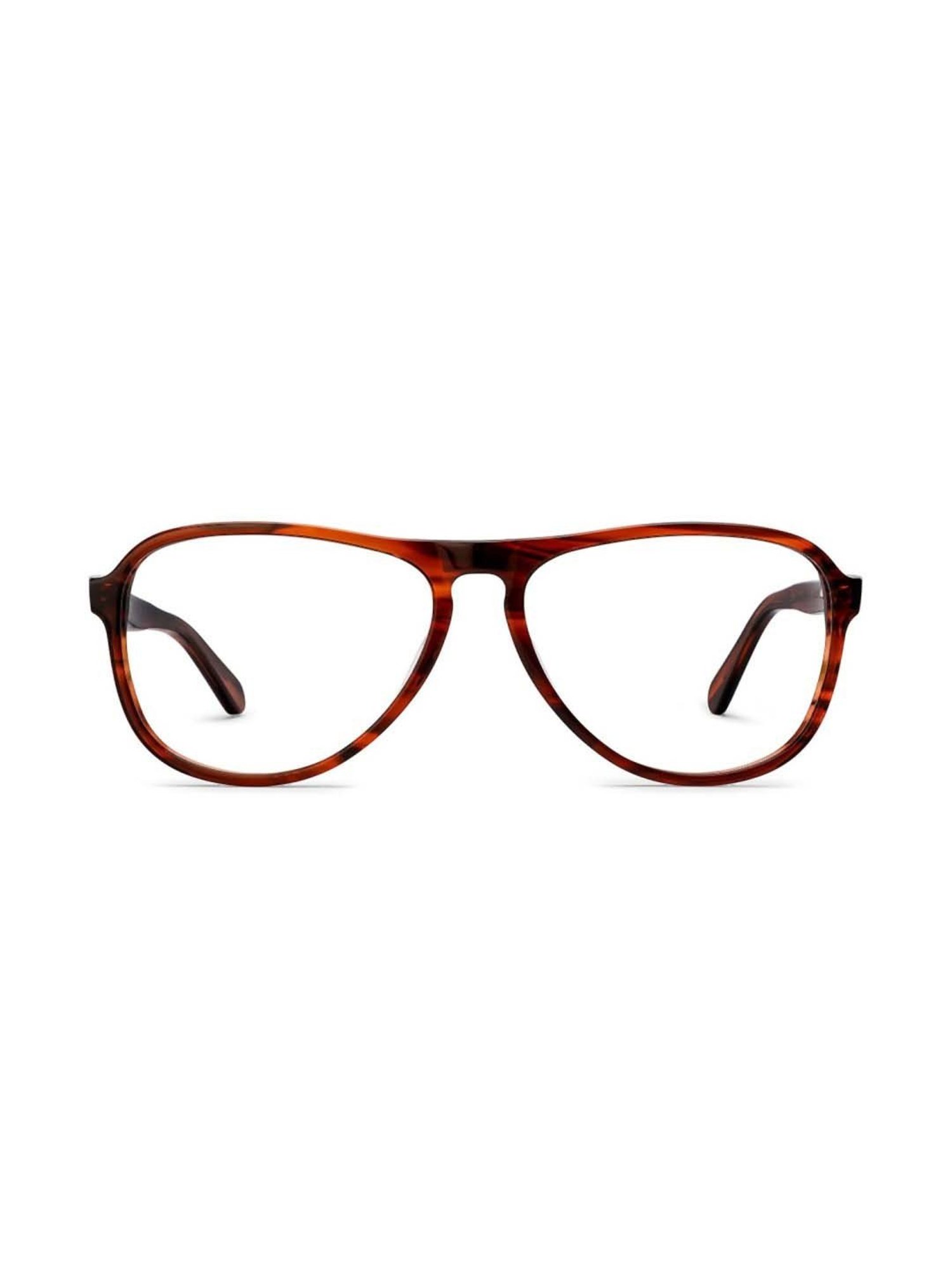 Lenskart Blu Tortoise Aviator Blue Light Protection Unisex Reading Glasses