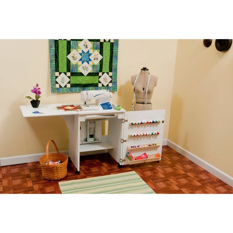 Arrow Cabinets Sewnatra Sewing Cabinet White