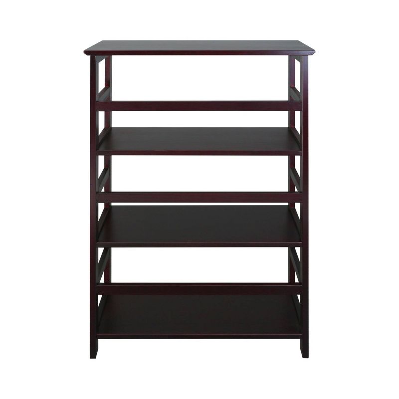42" 4 Shelf Bookcase Espresso - Flora Home