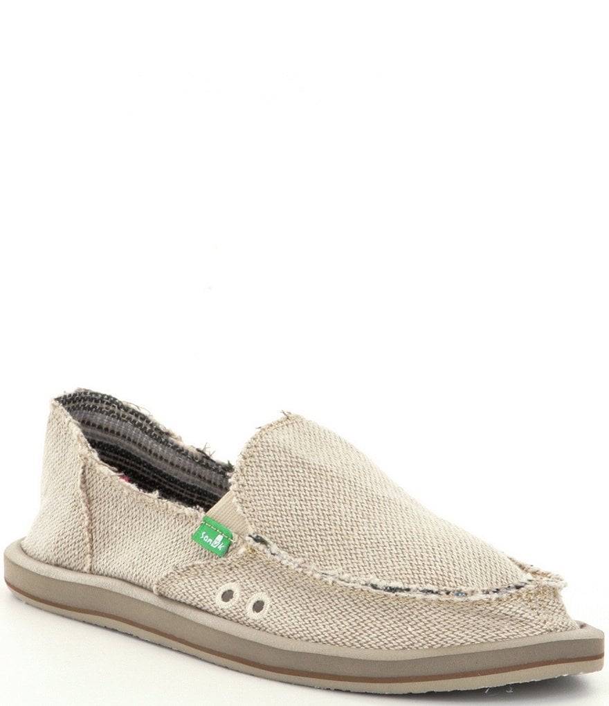 Sanuk Donna Hemp Slip-On Shoes