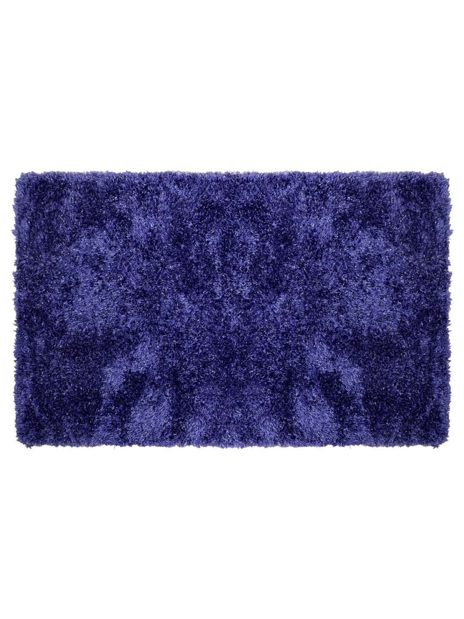 Saral Home Modern Blue Polyester Carpet - Set of 1