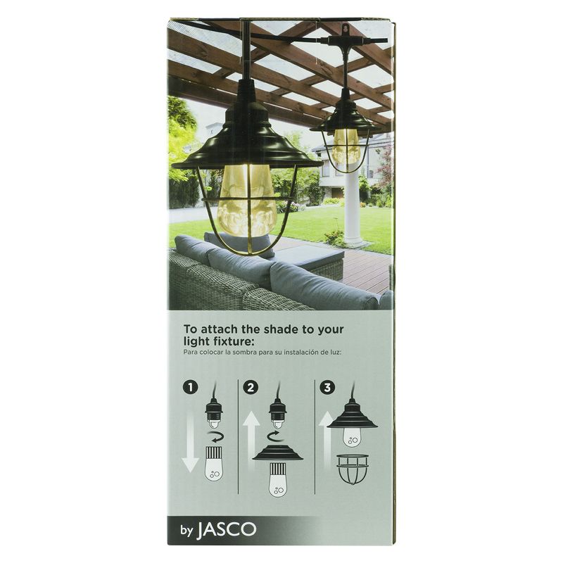 6pk Outdoor Shade - Oil Rubbed Bronze - Enbrighten
