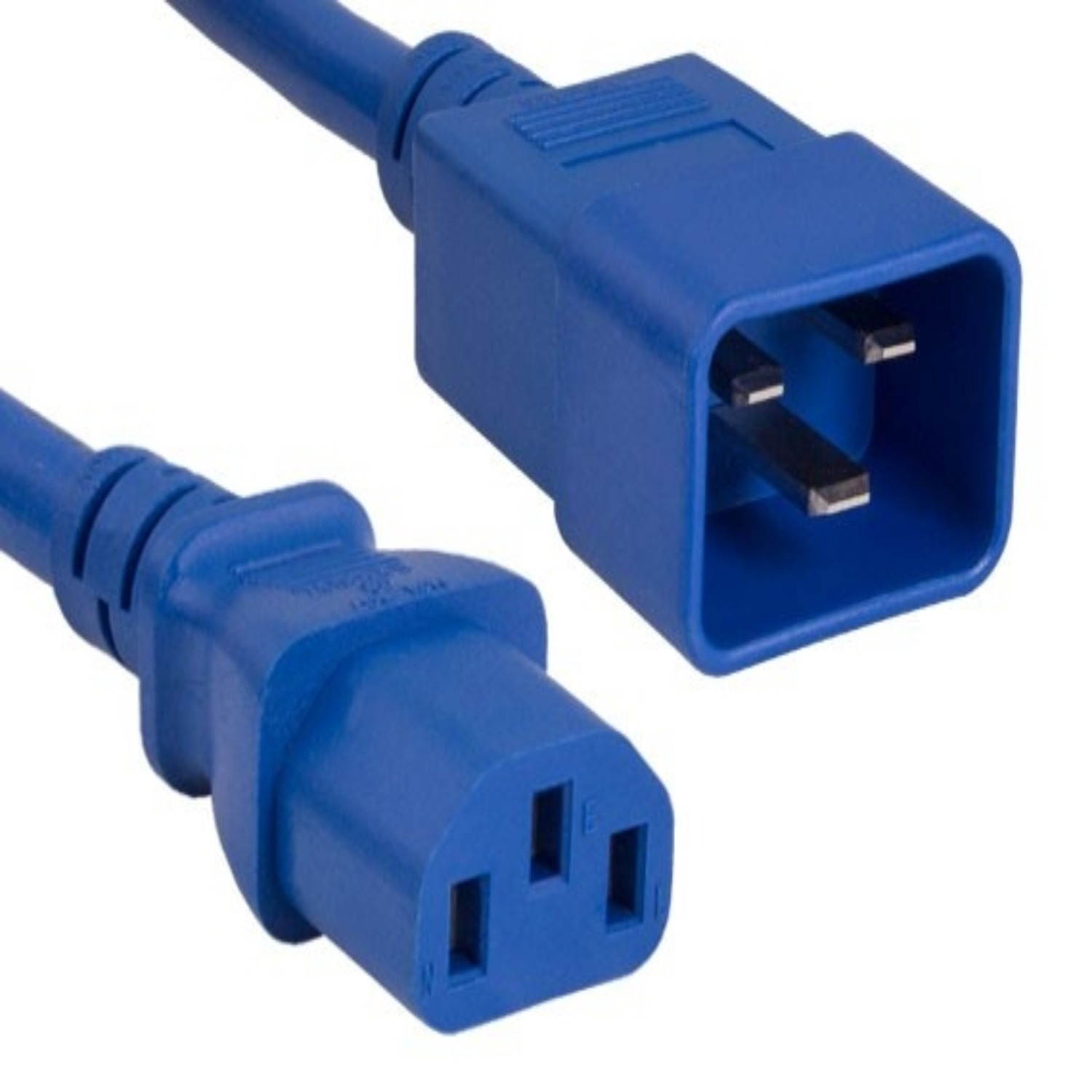 SANOXY Cables and Adapters; 6ft 14 AWG 15A 250V Power Cord (IEC320 C20 to IEC320 C13), Blue