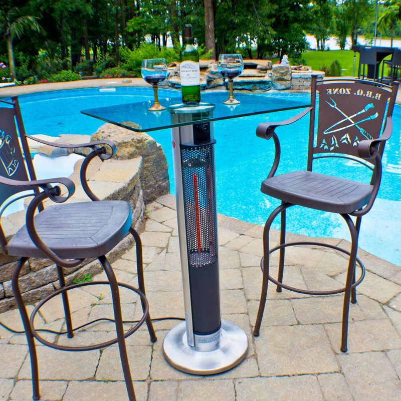 Portable Hammered Finish Patio Heater - Golden Bronze - AZ Patio Heaters