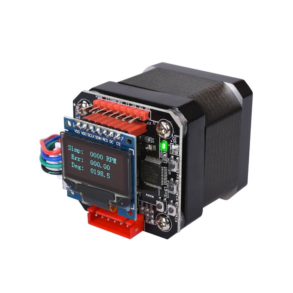 BIGTREETECH S42B V1.0 Closed Loop Driver Control Board with OLED 12684 Display + Mainboard Adapter Kit for Ender-3 3D Printer