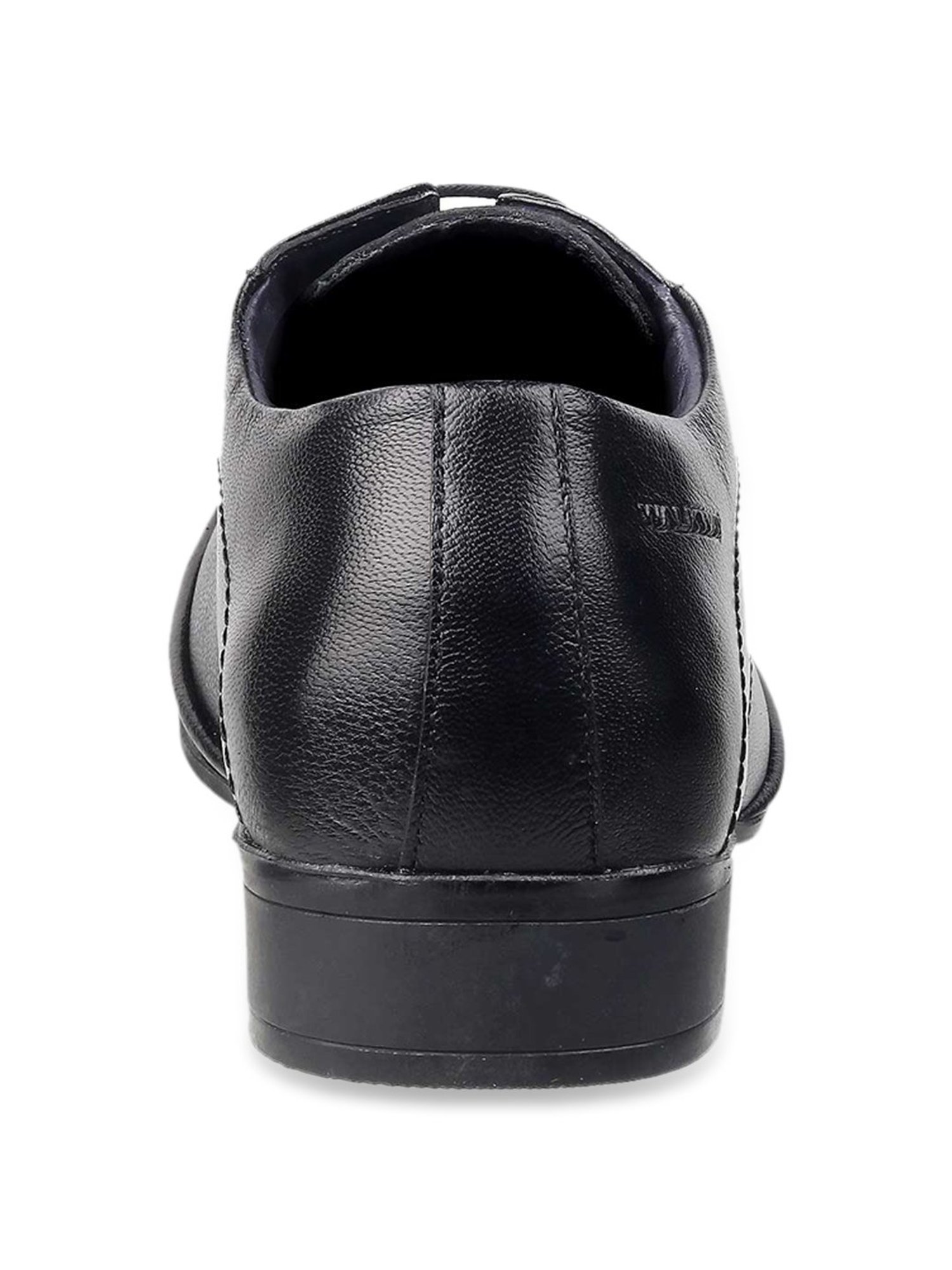 Vivado by Walkway Men's Black Derby Shoes