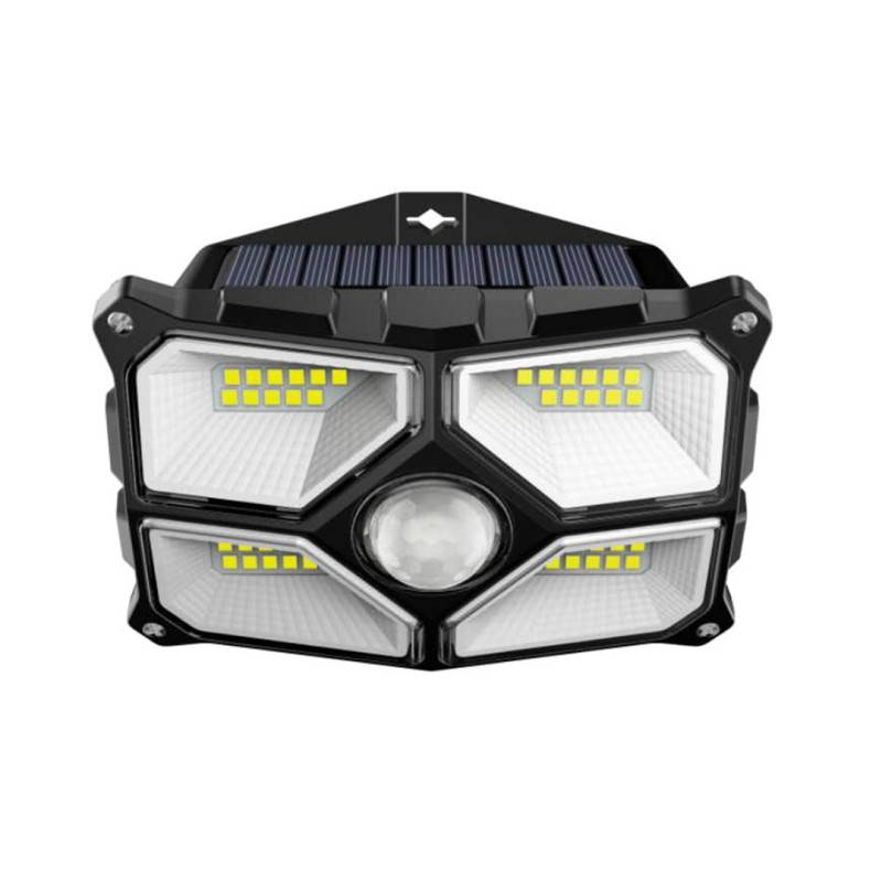 Balight Waterproof 40 LED  Solar Power Lamp Outdoor Garden PIR Motion Sensor Wall Light Unique Reflector Cup Design