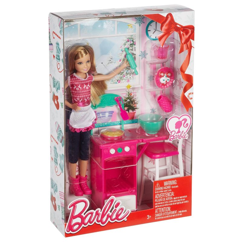 Barbie Sisters' Baking Fun and Doll Playset