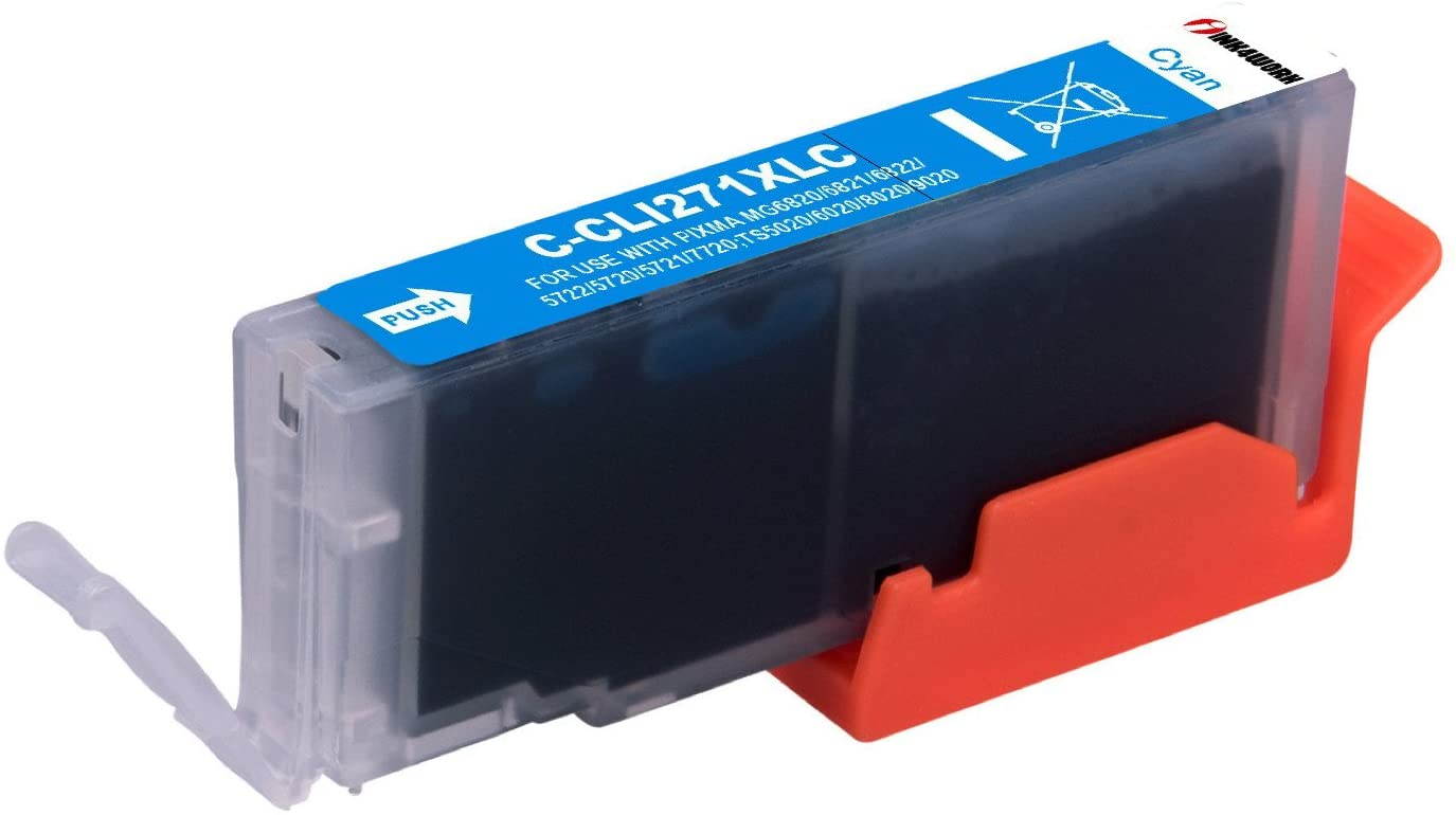 INK4WORK 6 Pack Compatible Ink Cartridge Replacement (with Gray) for Canon PGI-270XL CLI-271XL PGI270 XL CLI271 XL for Canon PIXMA PIXMA TS8020 TS9020 MG7720