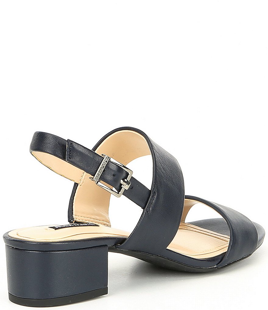 Alex Marie Calina Leather Block Heel Sandals