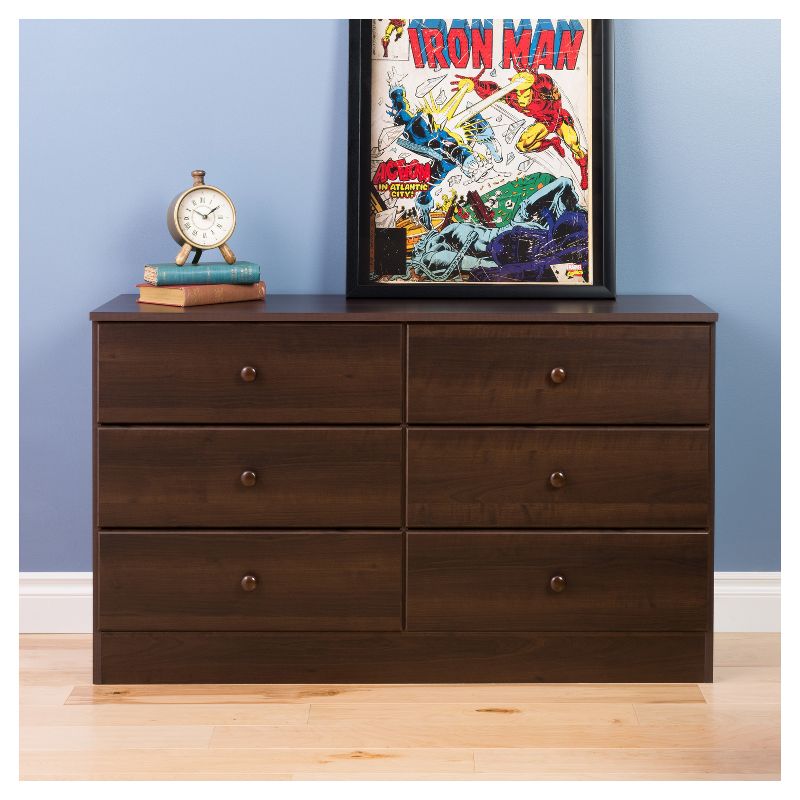 Astrid Dresser Espresso - Prepac