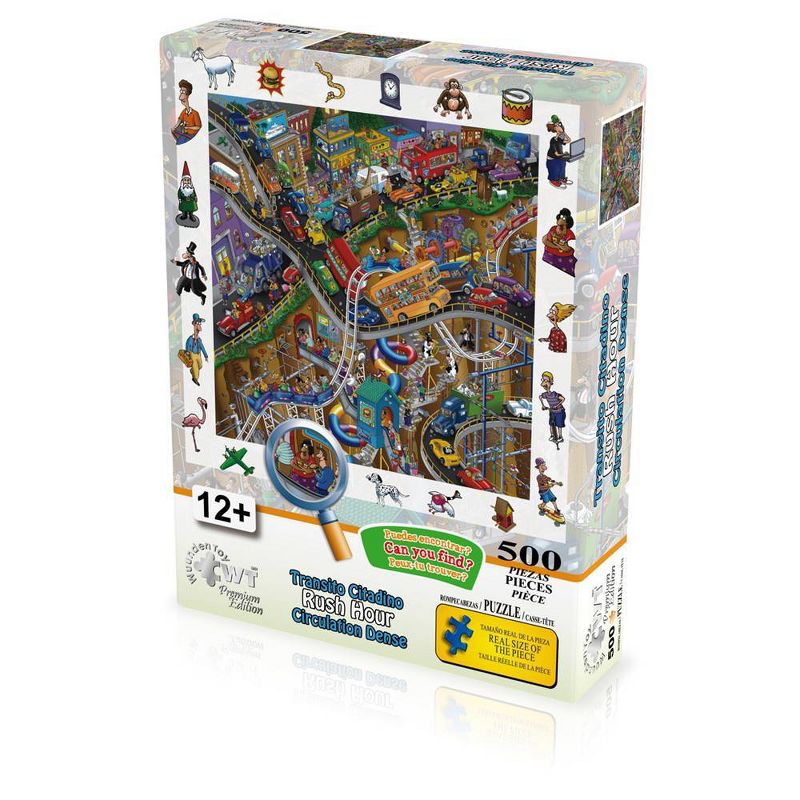 Wuundentoy Premium Edition: City Transit Jigsaw Puzzle - 500pc