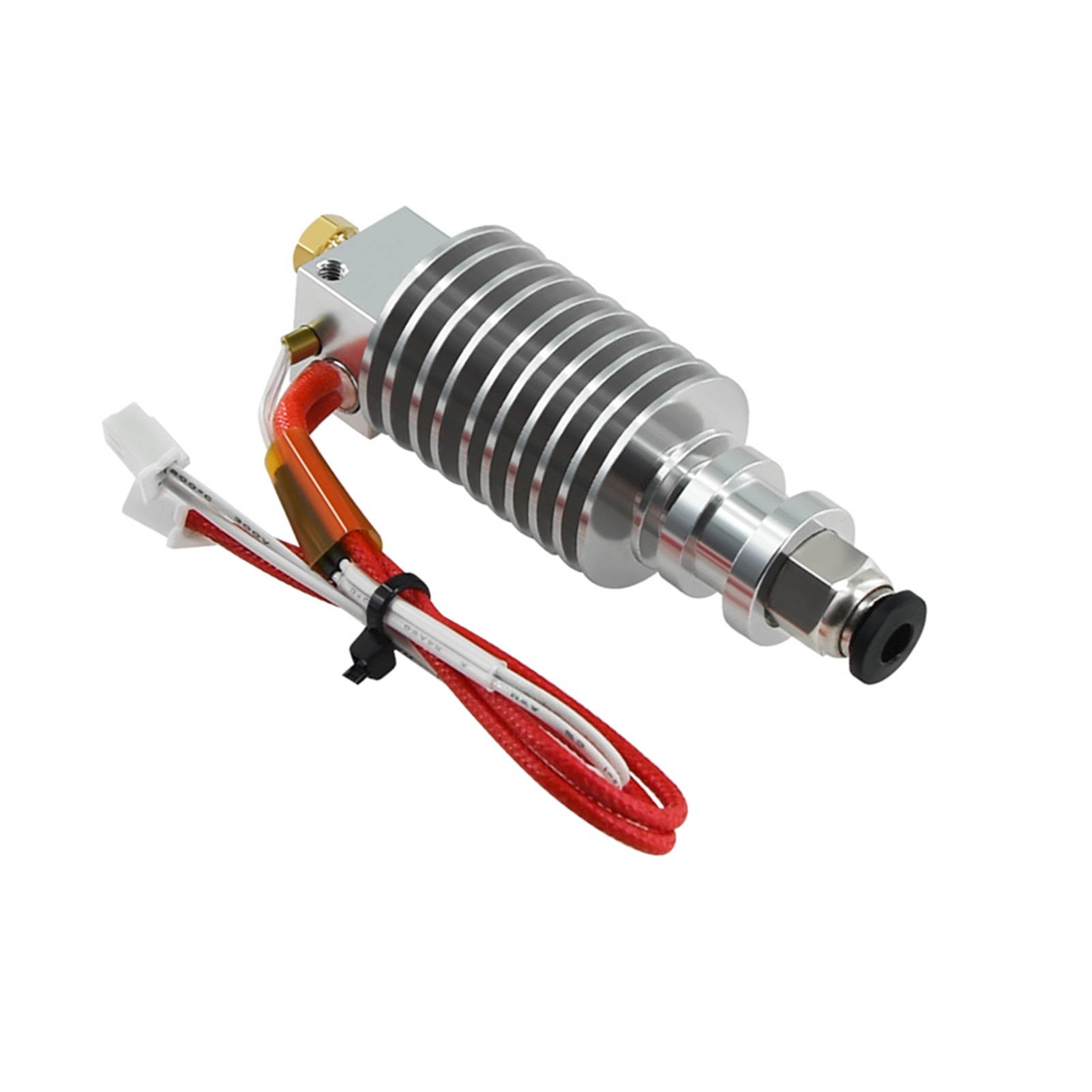 Aibecy I3 Mega Hotend Extruder Kit 24V Extrusion Head with 0.4mm Nozzle 100K Ohm Thermistor PTFE Tube Heater Wire Compatible with Anycubic Mega Series 3D Printer