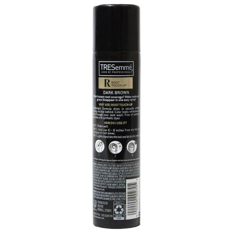 TRESemmé Root Touch-Up Dark Brown Hair Temporary Hair Color 2.5 fl oz