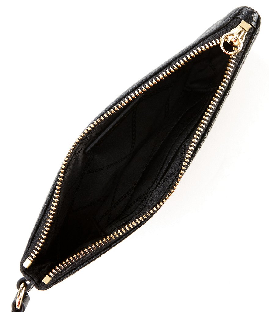 Michael Kors Jet Set Leather Medium Wristlet