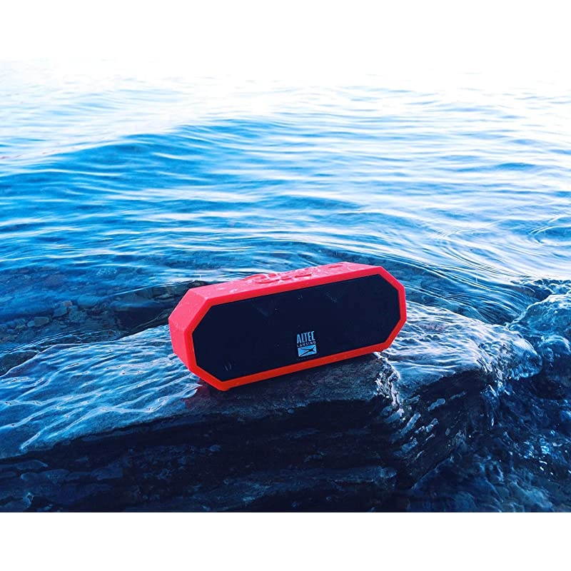 IMW457-MT Jacket H2O 2 Bluetooth Speaker, IP67 Waterproof, Shockproof And Snowproof Rated And It Floats Rating, 8 Hours Of Battery, Ultra Portable, Compact Design, Mint Mint Green