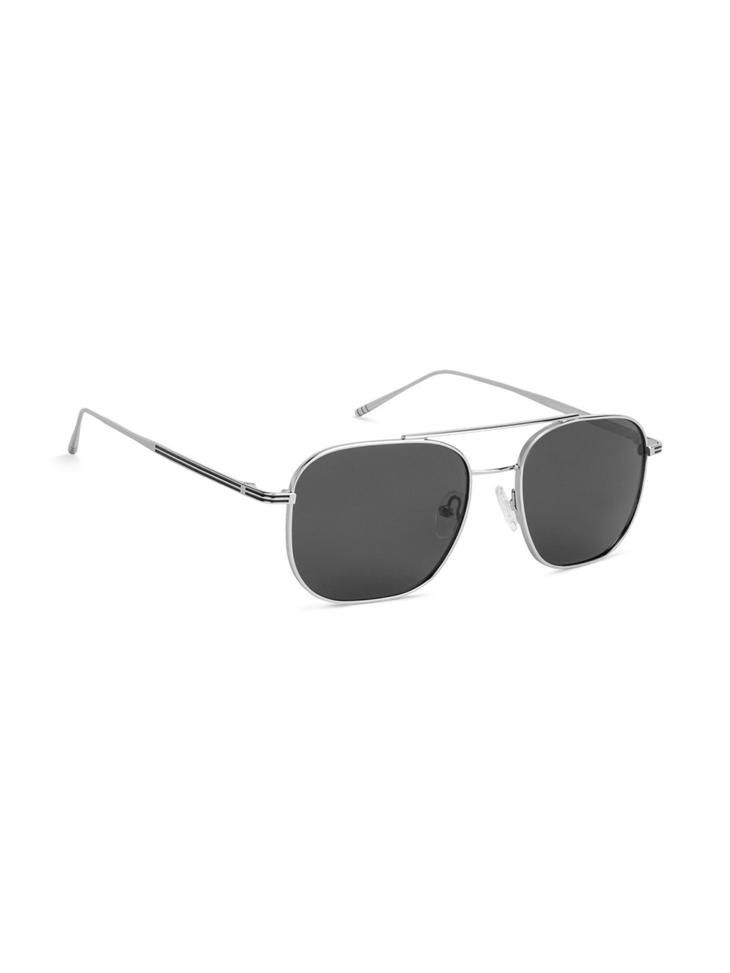 John Jacobs JJ S12503 Grey Polarized Square Sunglasses