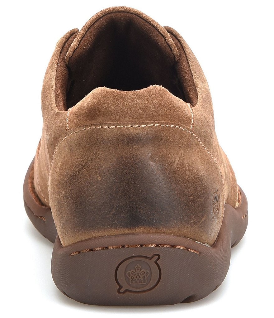Born Men's Nigel 3-Eye Suede Lace-Up Shoes