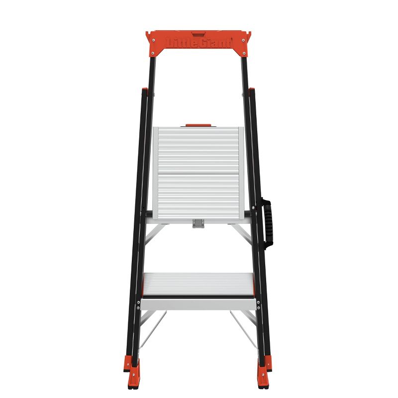 Little Giant Ladder Systems 4' ANSI Type IAA 375 lb rated fiberglass Stepstool Gray